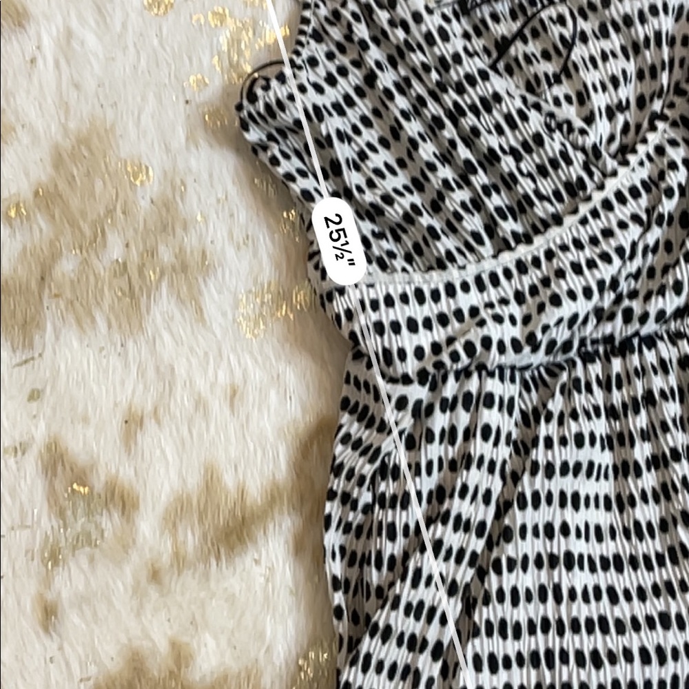 Zara polka dot retro wrap tank top - Picture 5 of 5